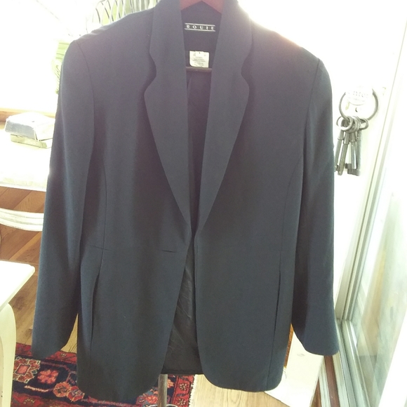 SOLDROUIE lined Blazer Made in Canada - Picture 1 of 3